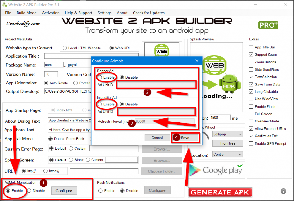 Website 2 Apk Builder Pro Crack 5.1 + Website or HTML Android Apps {updated} 2023 Free Download 