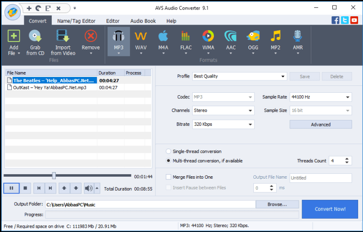 AVS Audio Converter Crack 10.3.1.633 + Audio Editing (PC\Mac) {updated} 2022Free Download