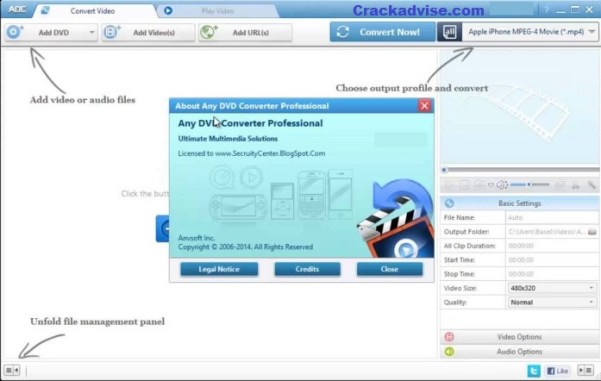 Any DVD Converter Professional Crack 7.7.0 + Multimedia Software (PC) {updated} 2022 Free Download